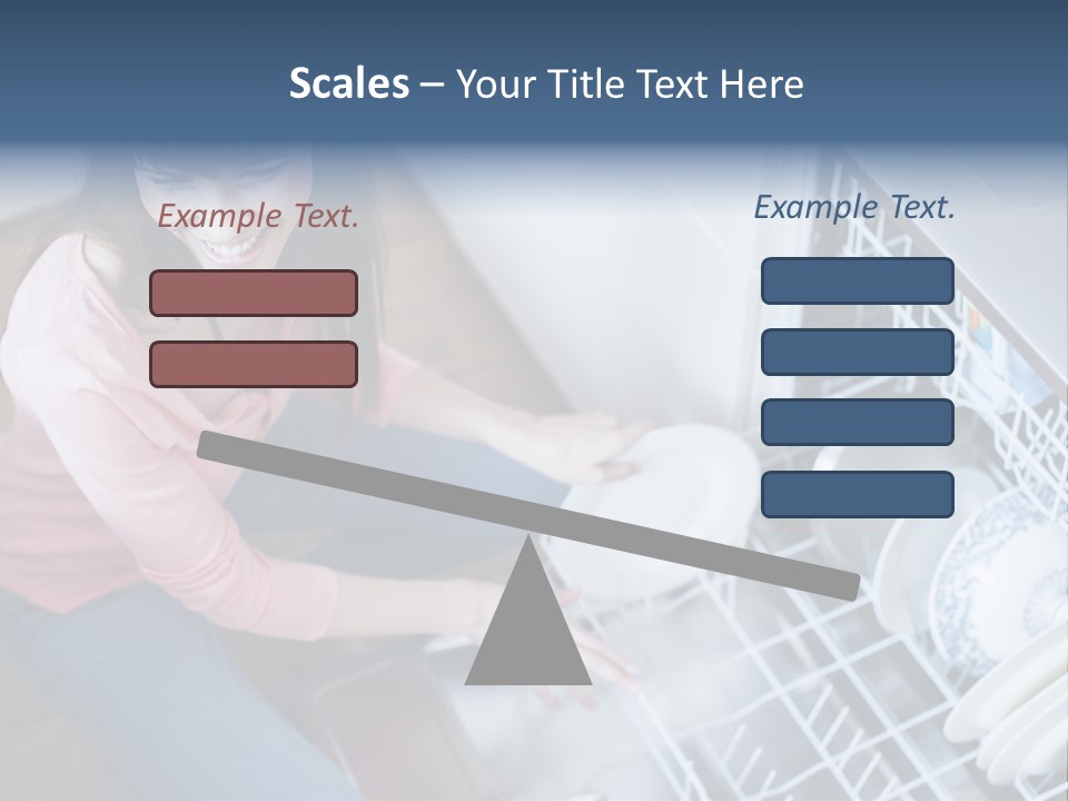 Nude Silhouette Pose PowerPoint Template