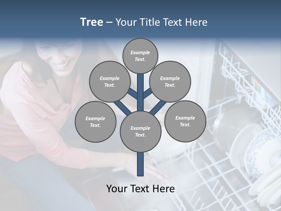 Nude Silhouette Pose PowerPoint Template