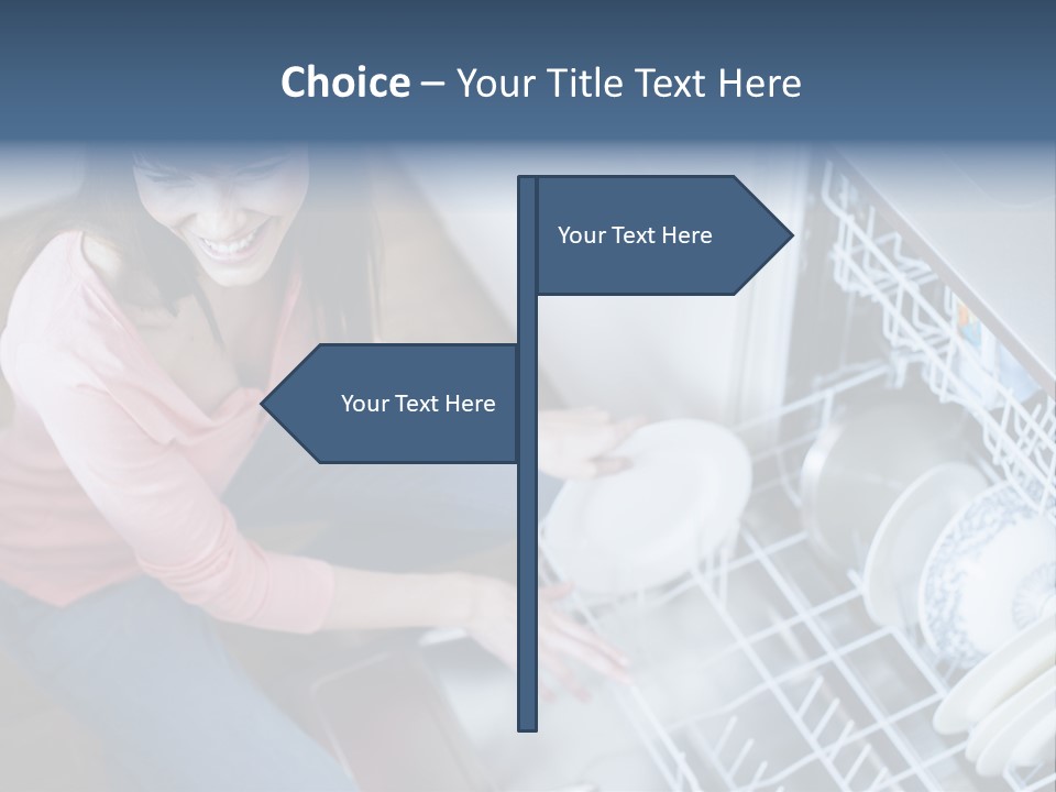 Nude Silhouette Pose PowerPoint Template