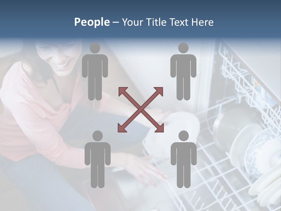 Nude Silhouette Pose PowerPoint Template