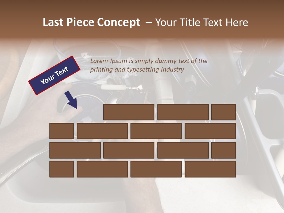 Posture Arm Front PowerPoint Template