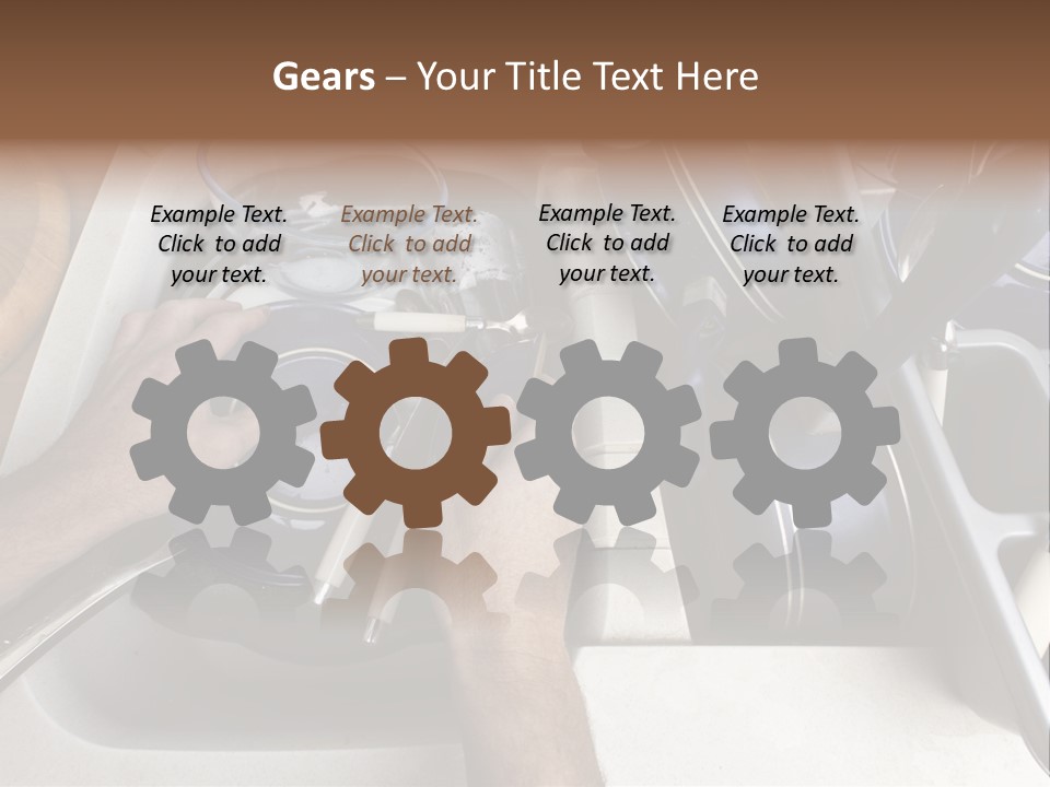 Posture Arm Front PowerPoint Template