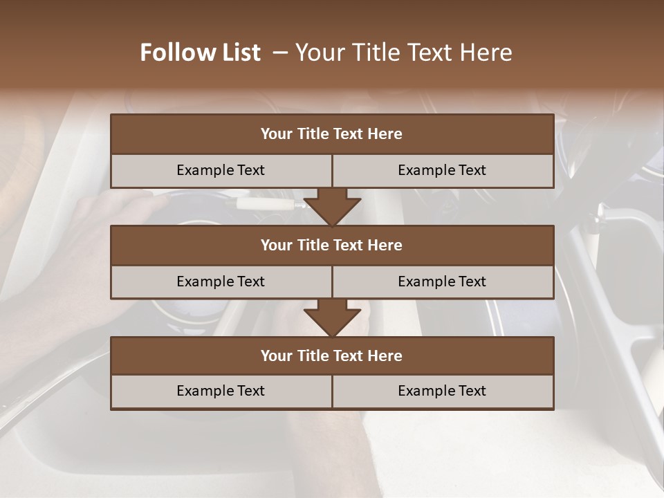 Posture Arm Front PowerPoint Template