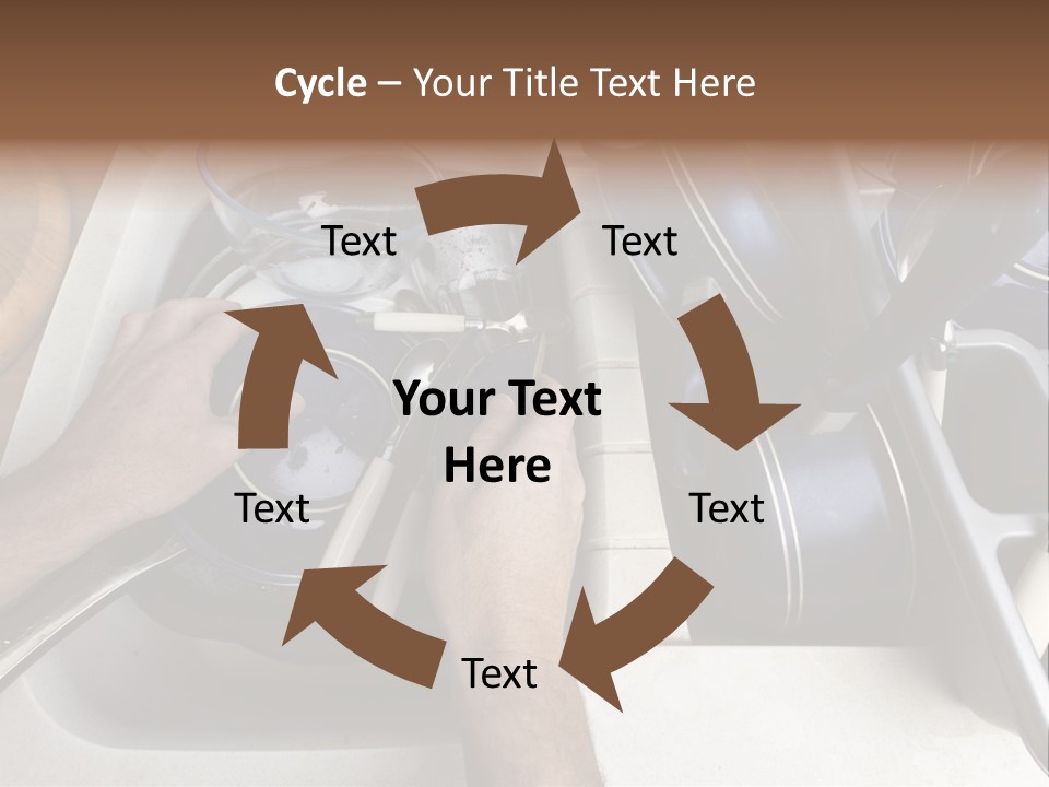 Posture Arm Front PowerPoint Template