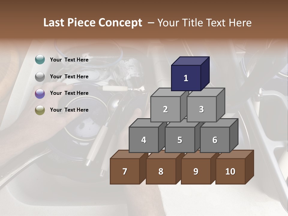 Posture Arm Front PowerPoint Template