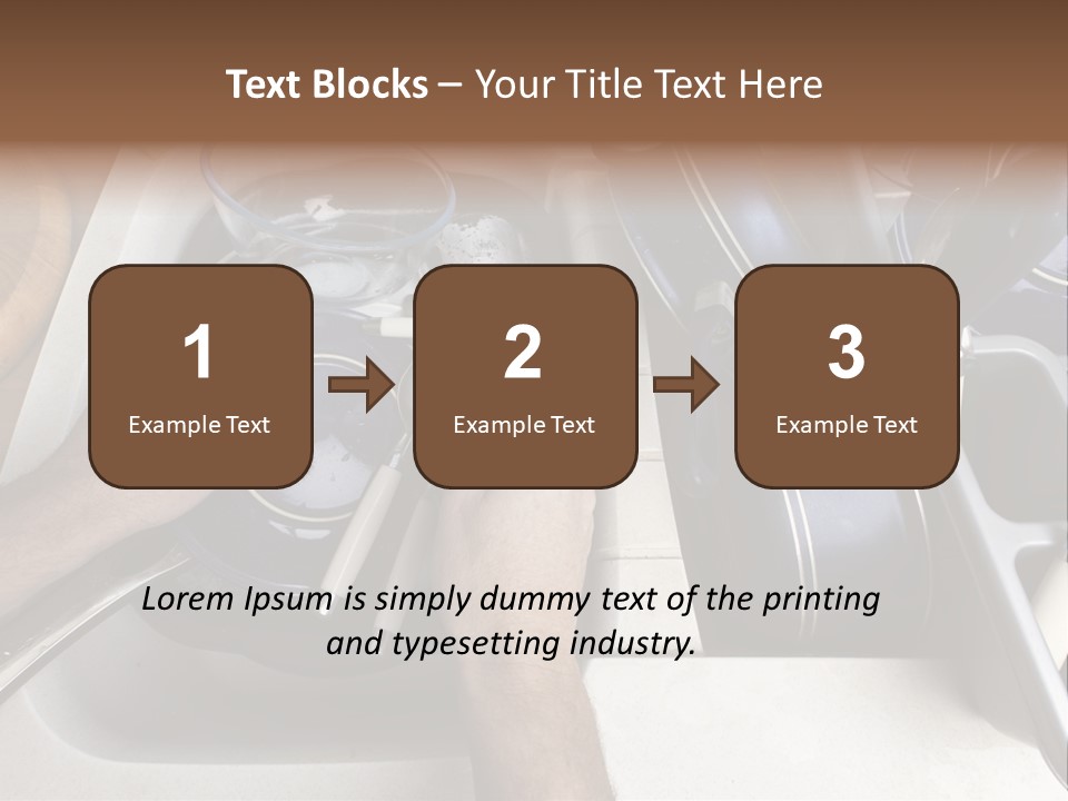 Posture Arm Front PowerPoint Template