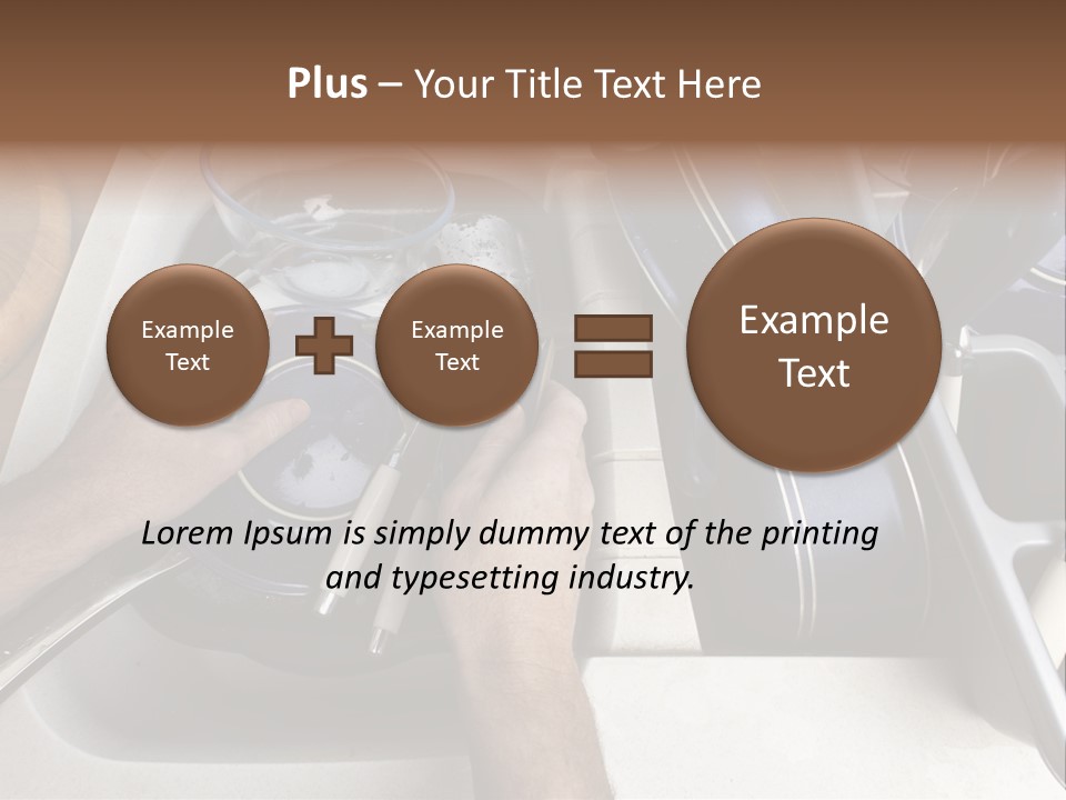 Posture Arm Front PowerPoint Template