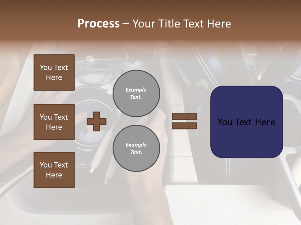 Posture Arm Front PowerPoint Template