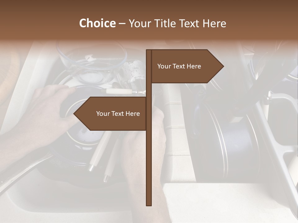 Posture Arm Front PowerPoint Template