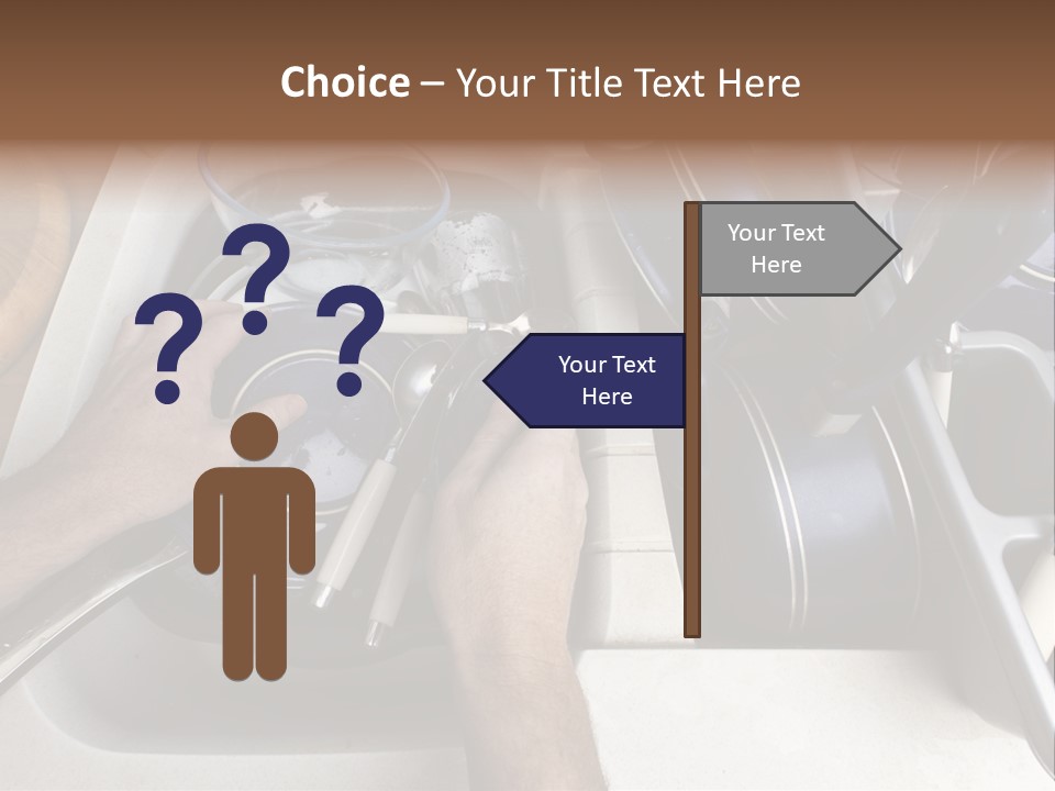 Posture Arm Front PowerPoint Template