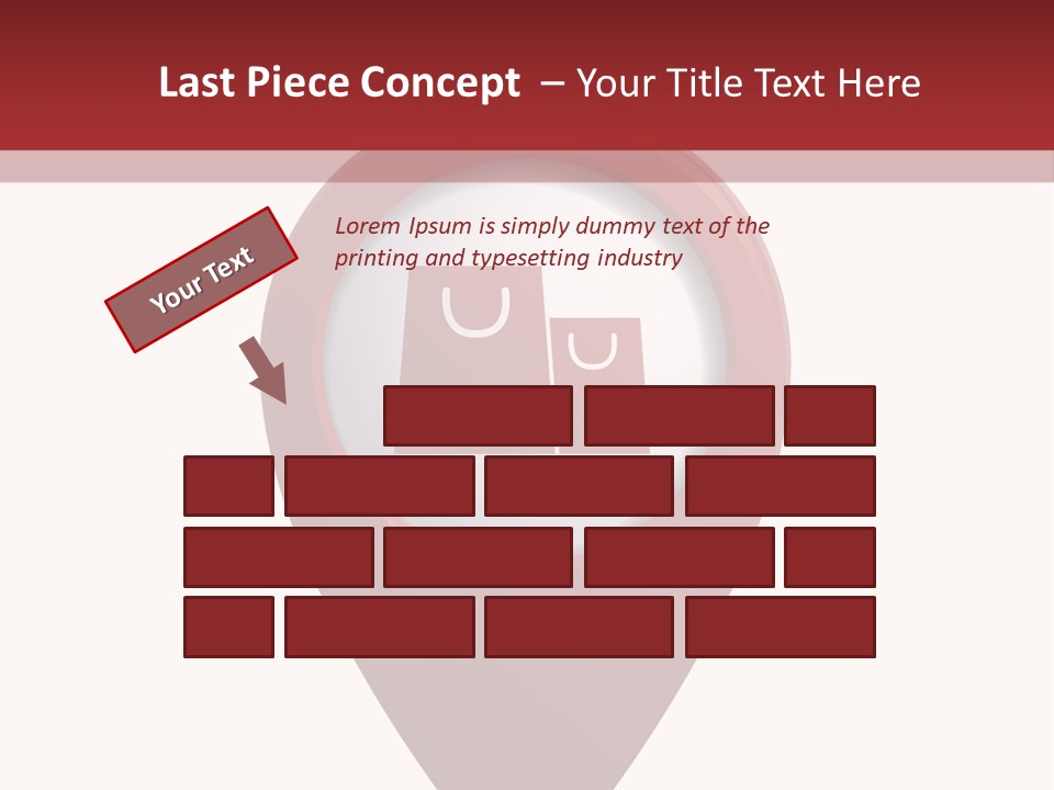 Arm Posture Isolated PowerPoint Template