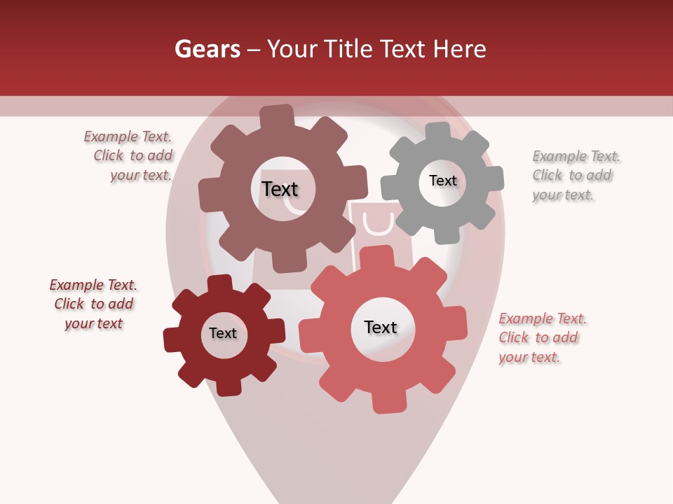 Arm Posture Isolated PowerPoint Template