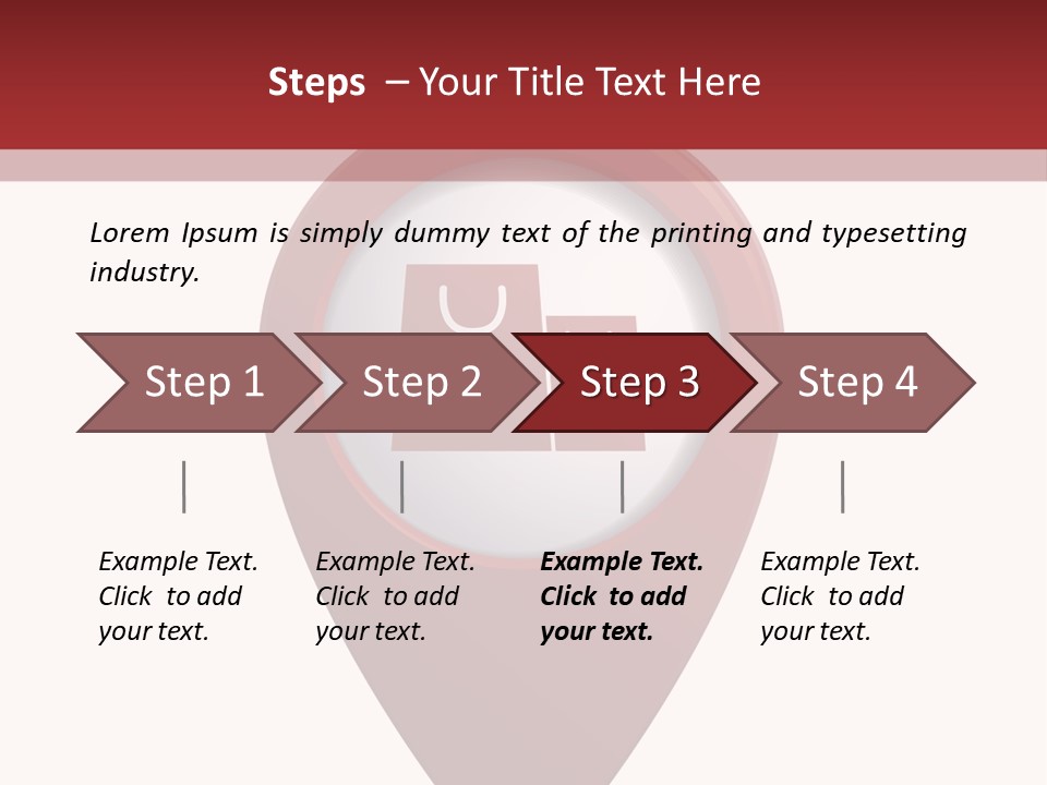 Arm Posture Isolated PowerPoint Template