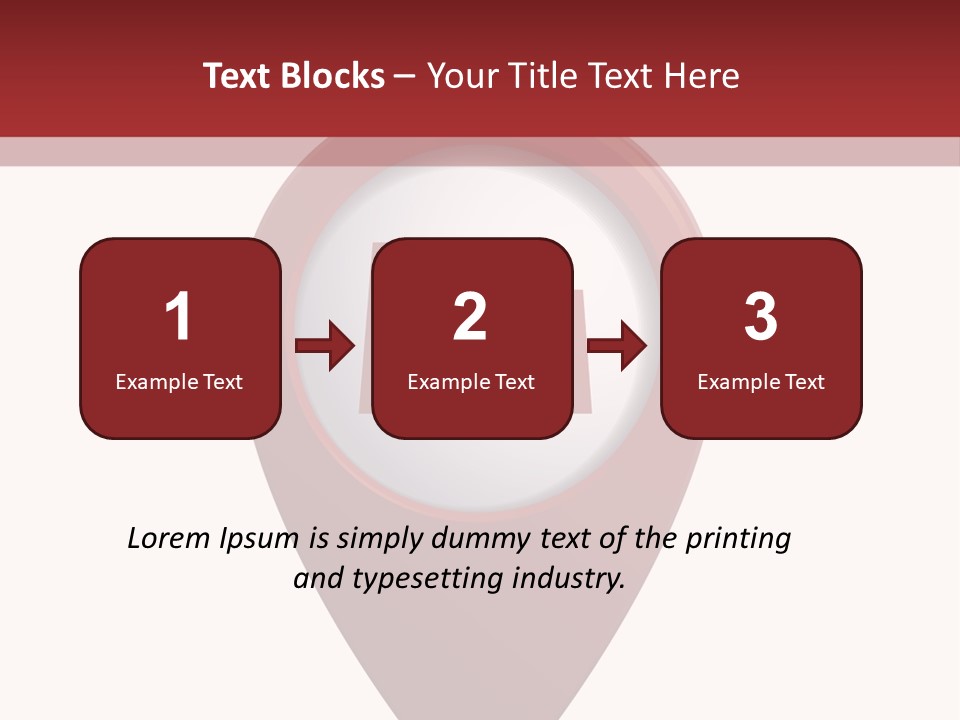 Arm Posture Isolated PowerPoint Template