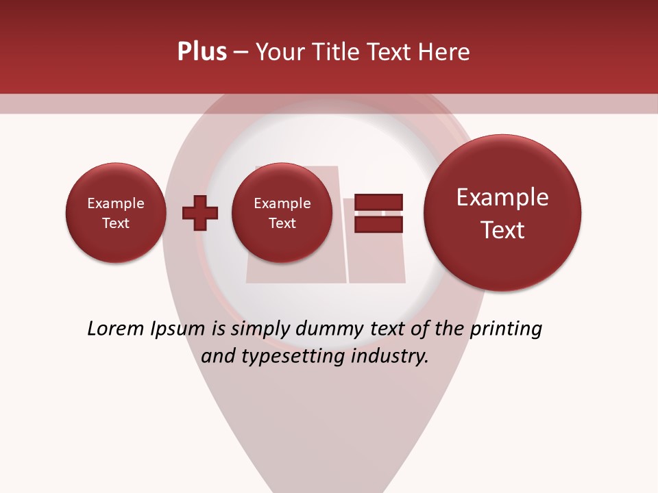Arm Posture Isolated PowerPoint Template