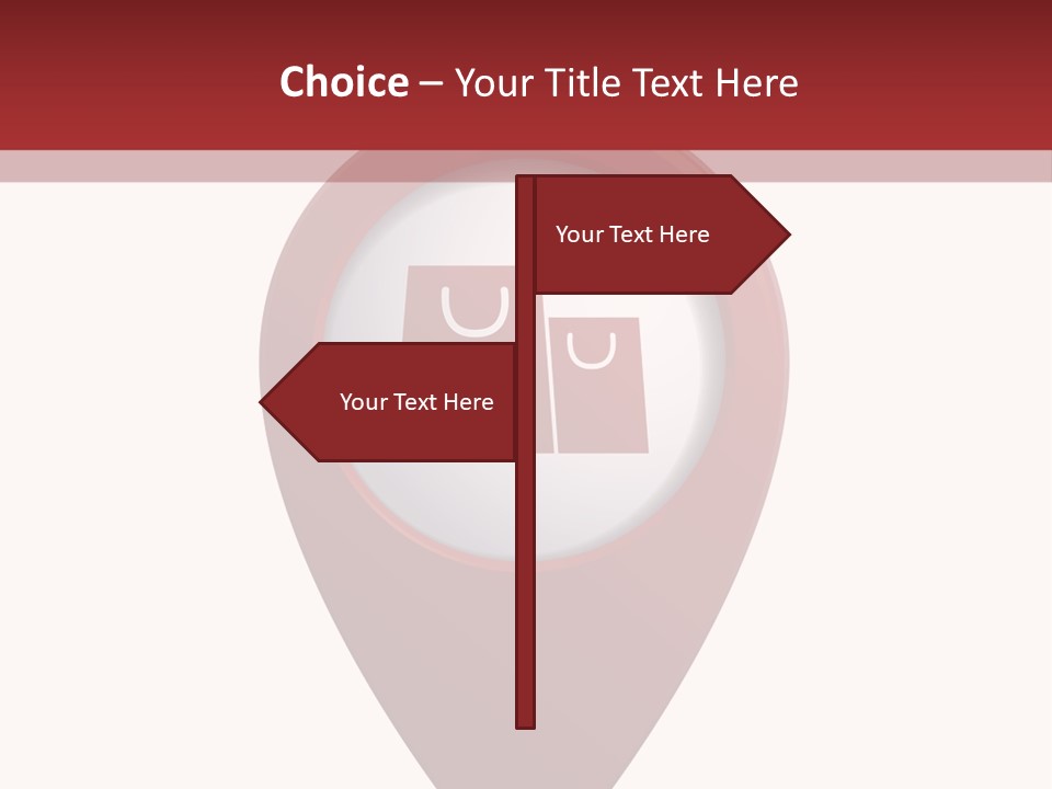 Arm Posture Isolated PowerPoint Template