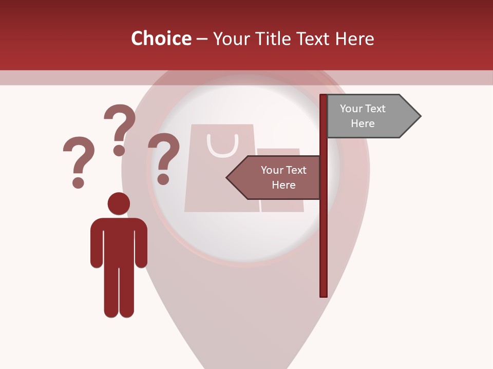 Arm Posture Isolated PowerPoint Template