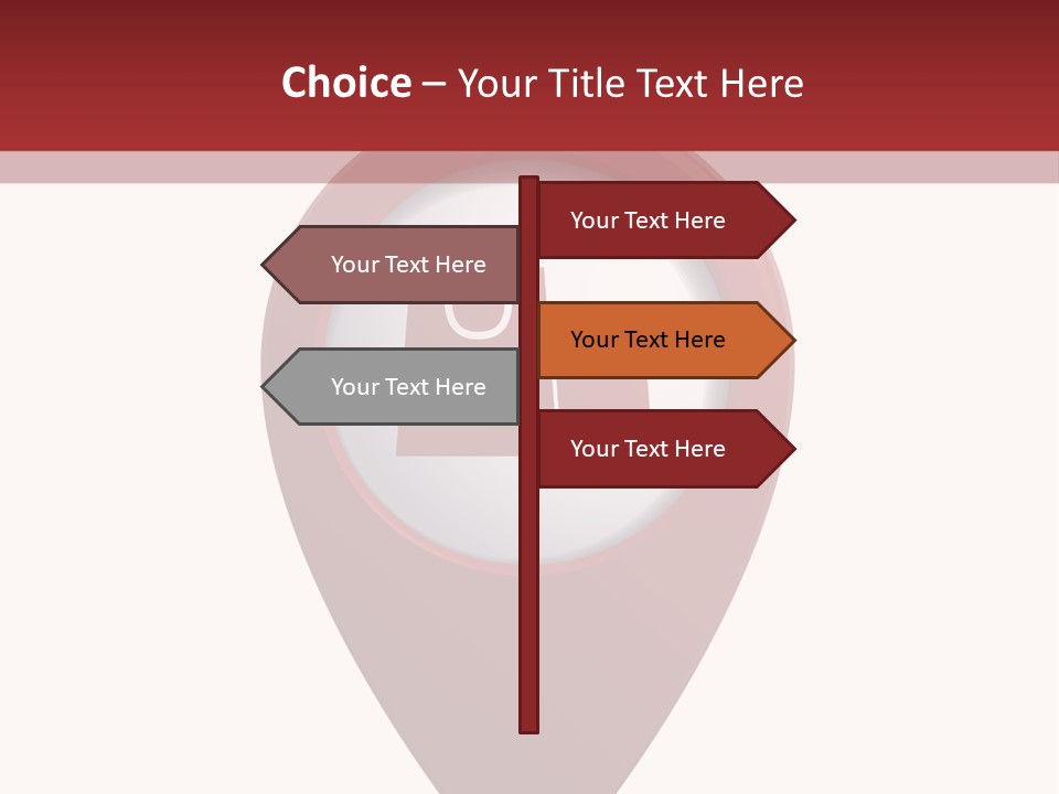 Arm Posture Isolated PowerPoint Template