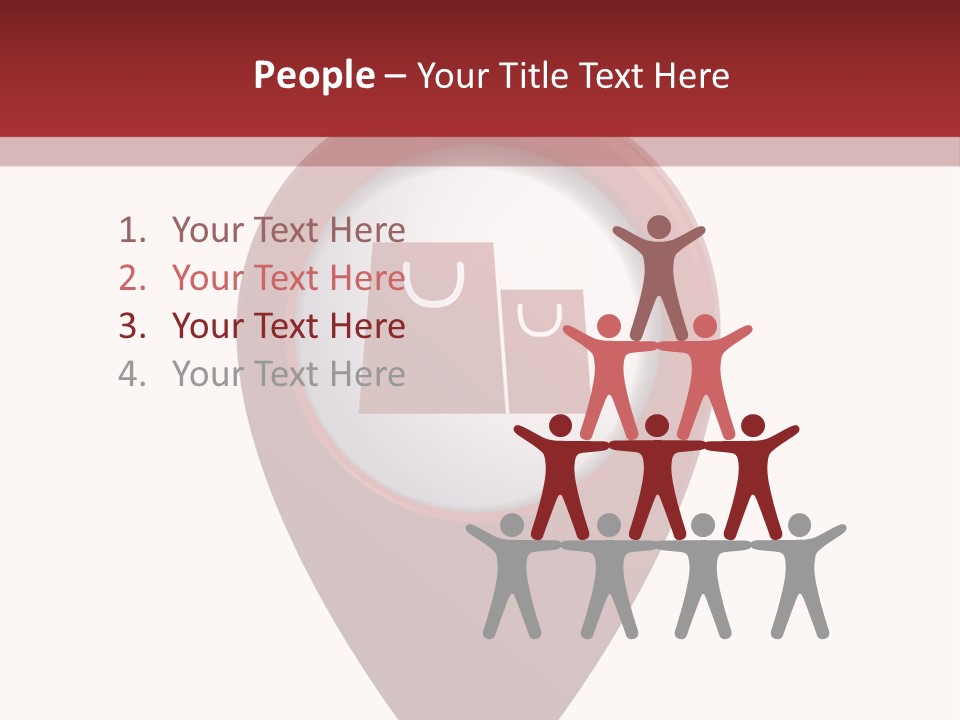 Arm Posture Isolated PowerPoint Template