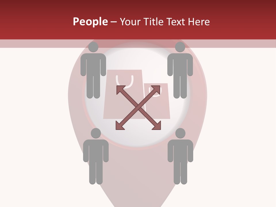 Arm Posture Isolated PowerPoint Template