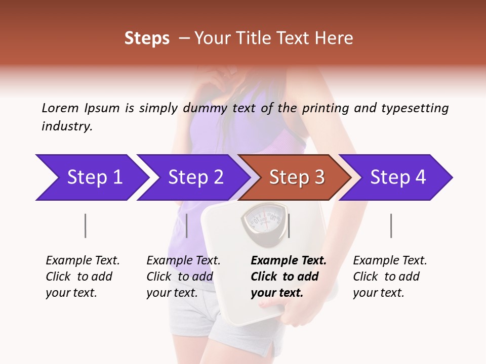 Body Fashion Side PowerPoint Template