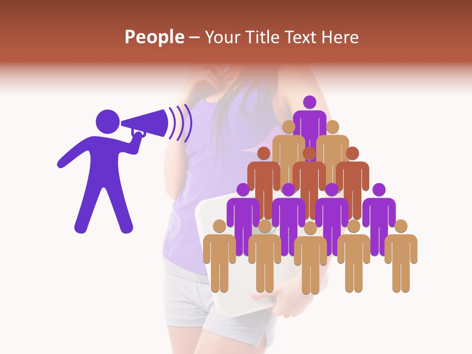 Body Fashion Side PowerPoint Template