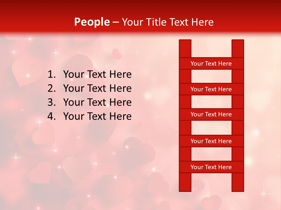 Fashion Vector Posture PowerPoint Template