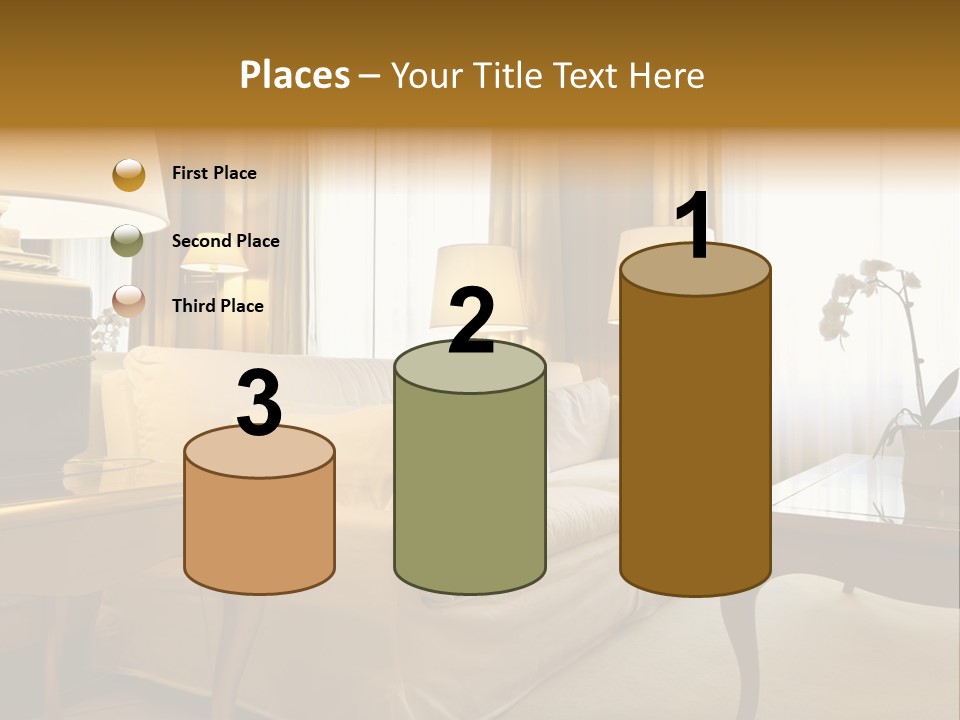 Athletic Isolated Head PowerPoint Template