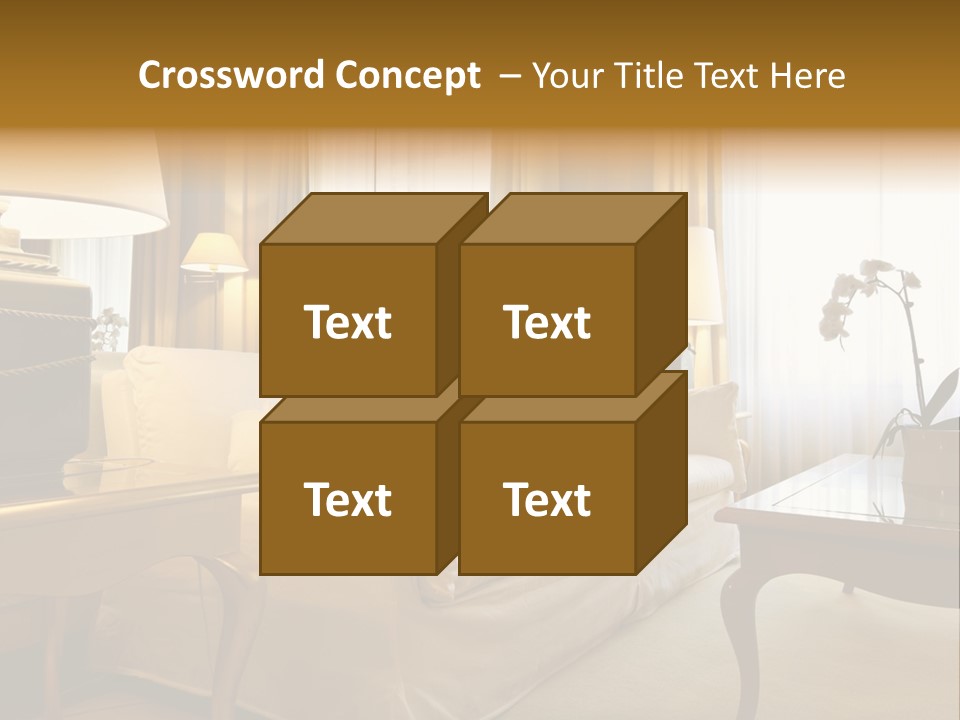 Athletic Isolated Head PowerPoint Template
