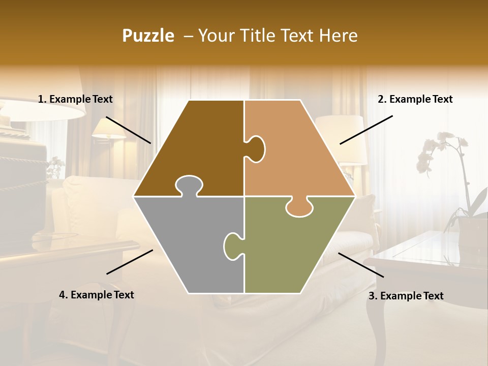 Athletic Isolated Head PowerPoint Template