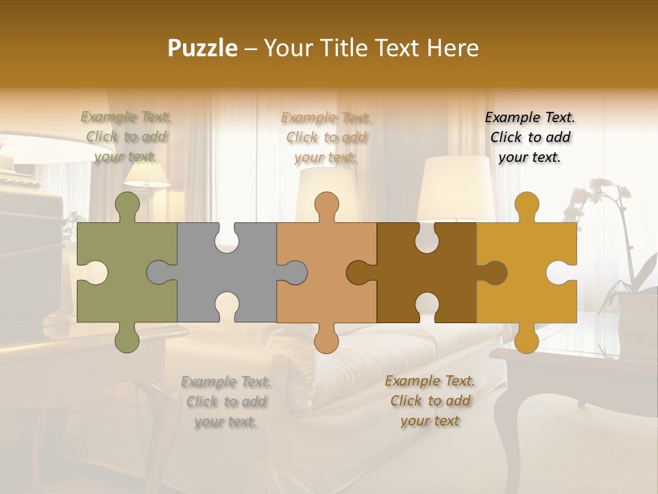 Athletic Isolated Head PowerPoint Template