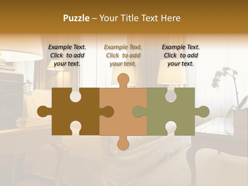 Athletic Isolated Head PowerPoint Template