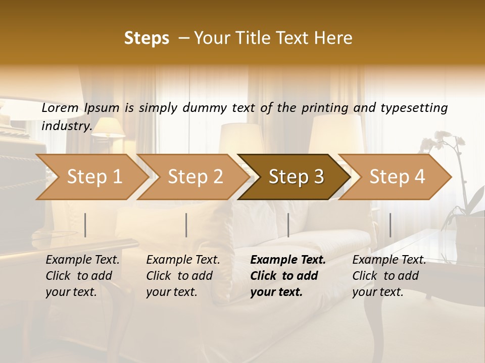 Athletic Isolated Head PowerPoint Template