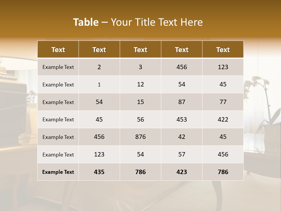 Athletic Isolated Head PowerPoint Template