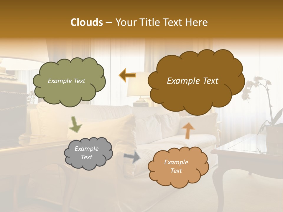 Athletic Isolated Head PowerPoint Template