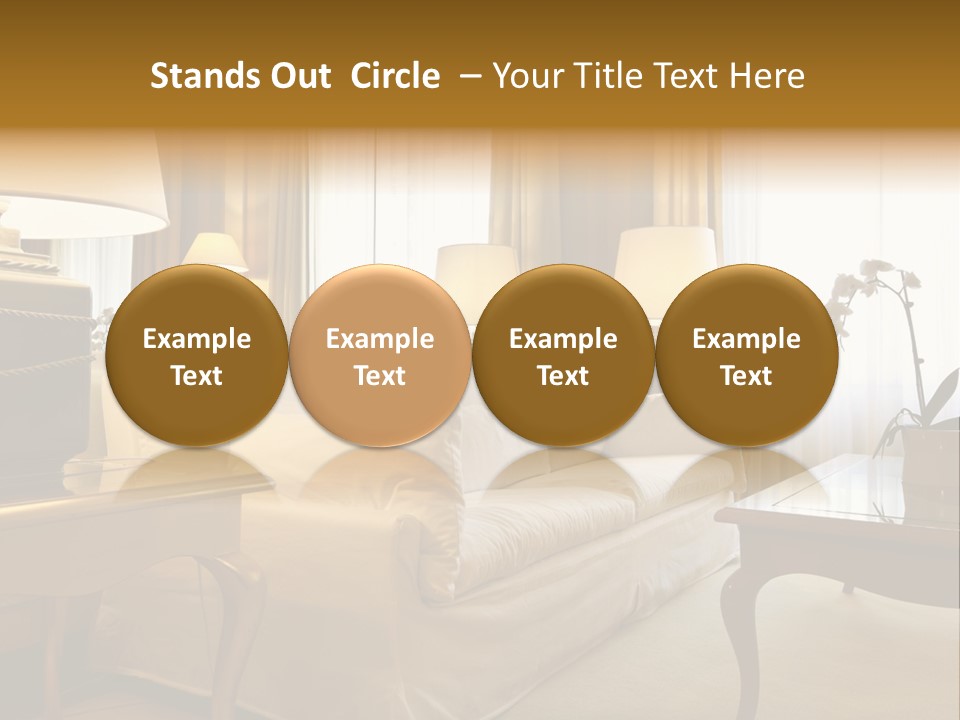 Athletic Isolated Head PowerPoint Template