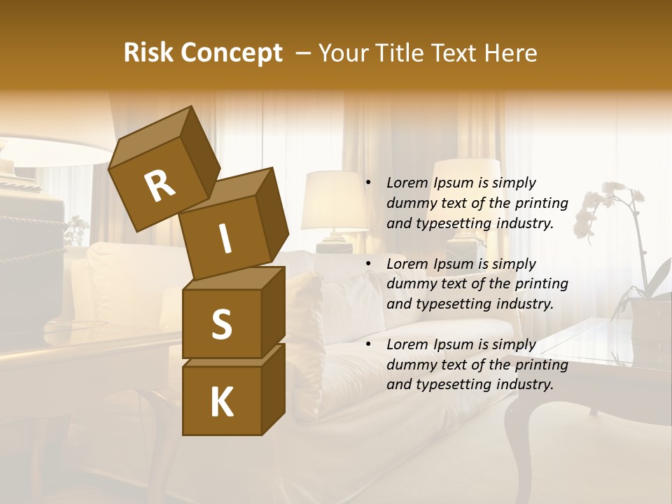 Athletic Isolated Head PowerPoint Template