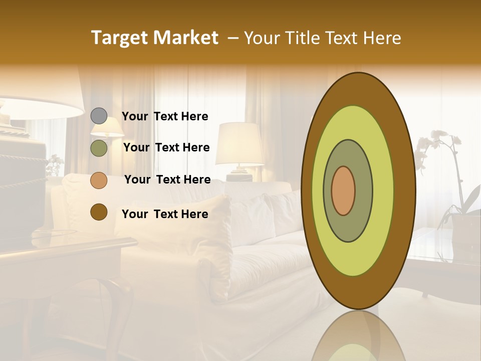 Athletic Isolated Head PowerPoint Template