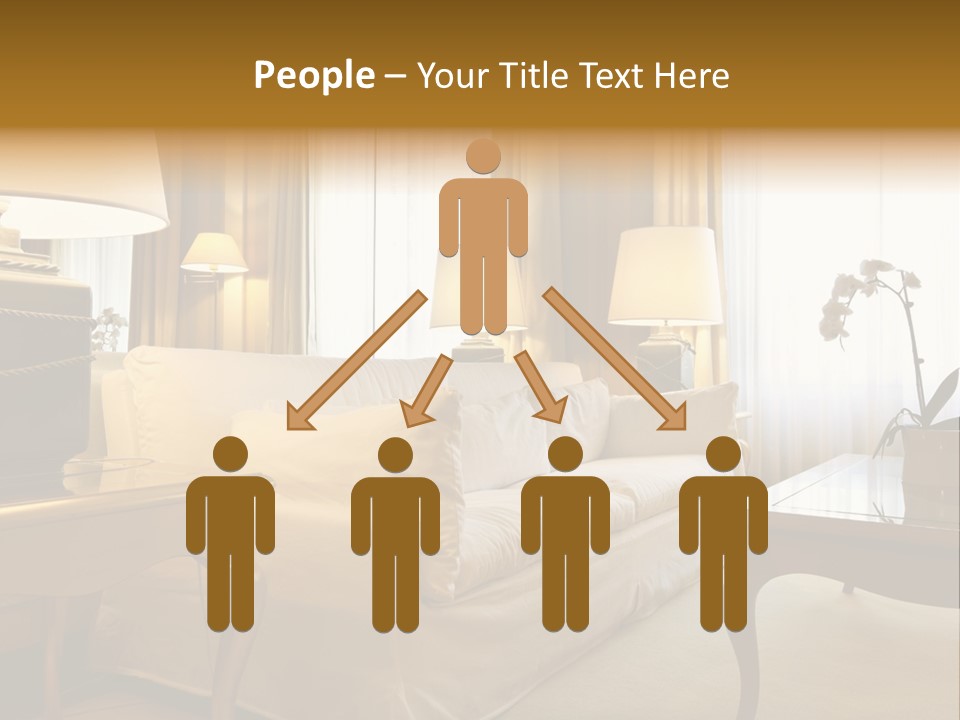 Athletic Isolated Head PowerPoint Template