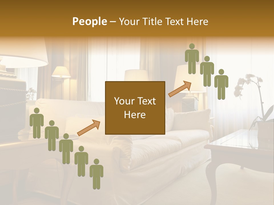 Athletic Isolated Head PowerPoint Template