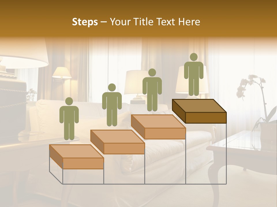 Athletic Isolated Head PowerPoint Template