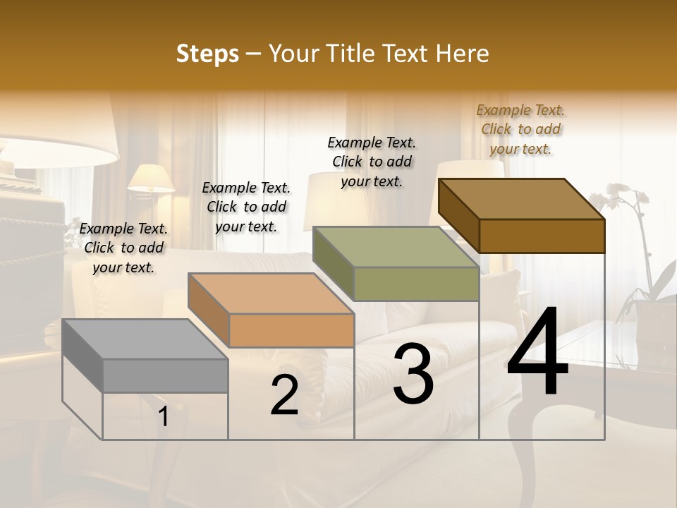 Athletic Isolated Head PowerPoint Template