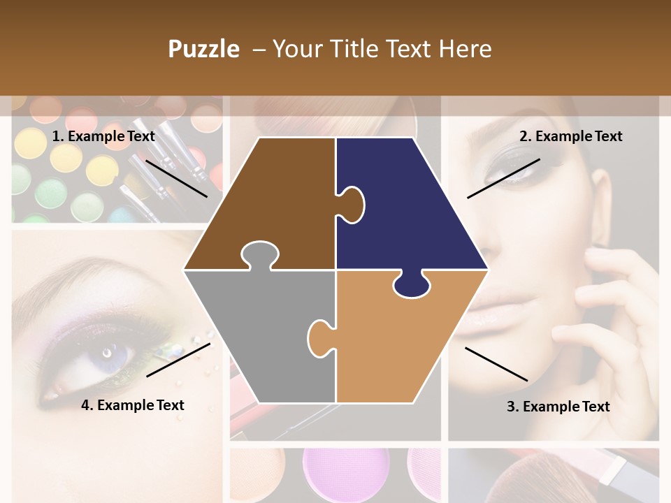 Back Three Arm PowerPoint Template