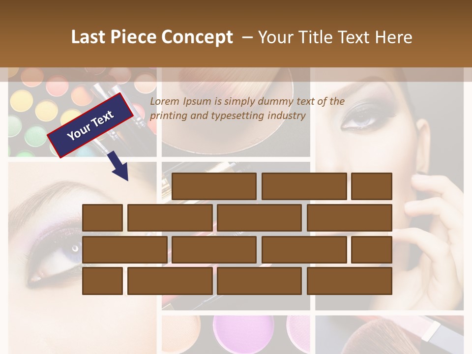 Back Three Arm PowerPoint Template