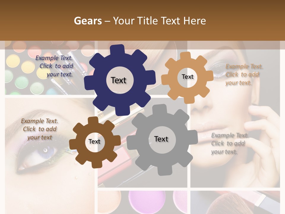 Back Three Arm PowerPoint Template