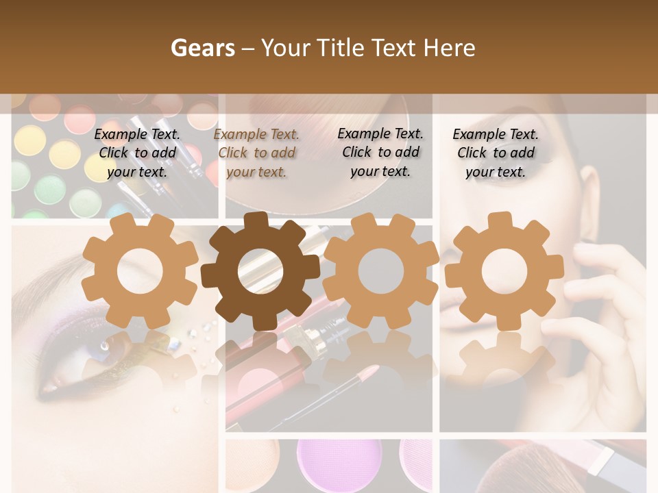 Back Three Arm PowerPoint Template