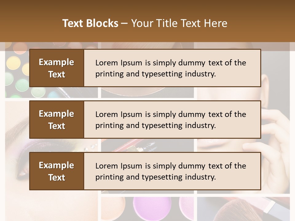 Back Three Arm PowerPoint Template