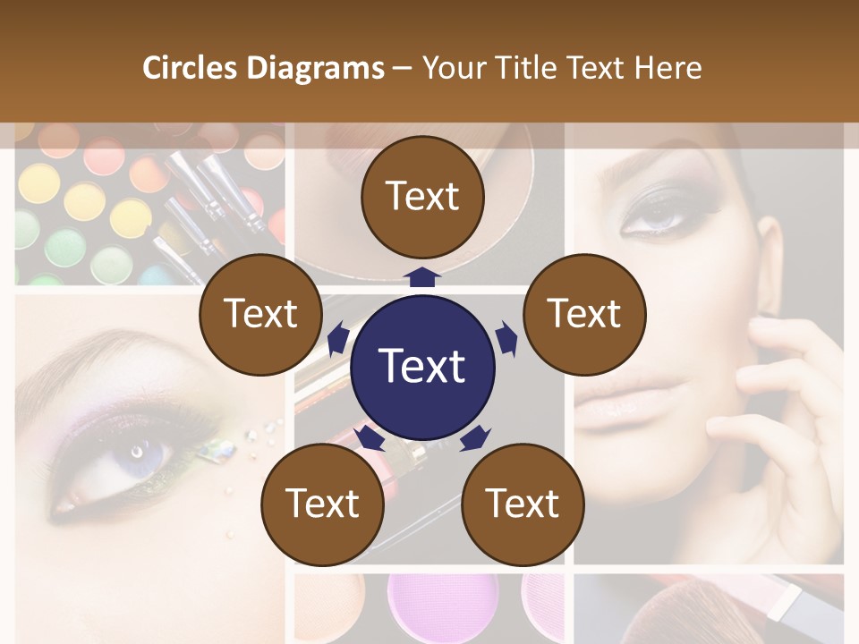 Back Three Arm PowerPoint Template