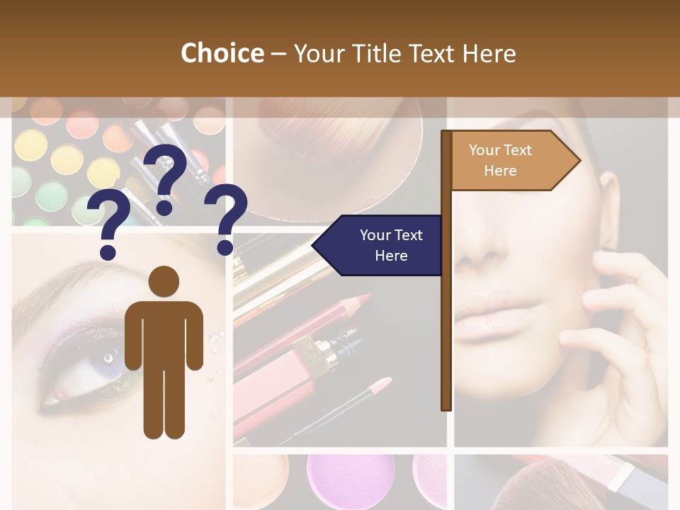 Back Three Arm PowerPoint Template