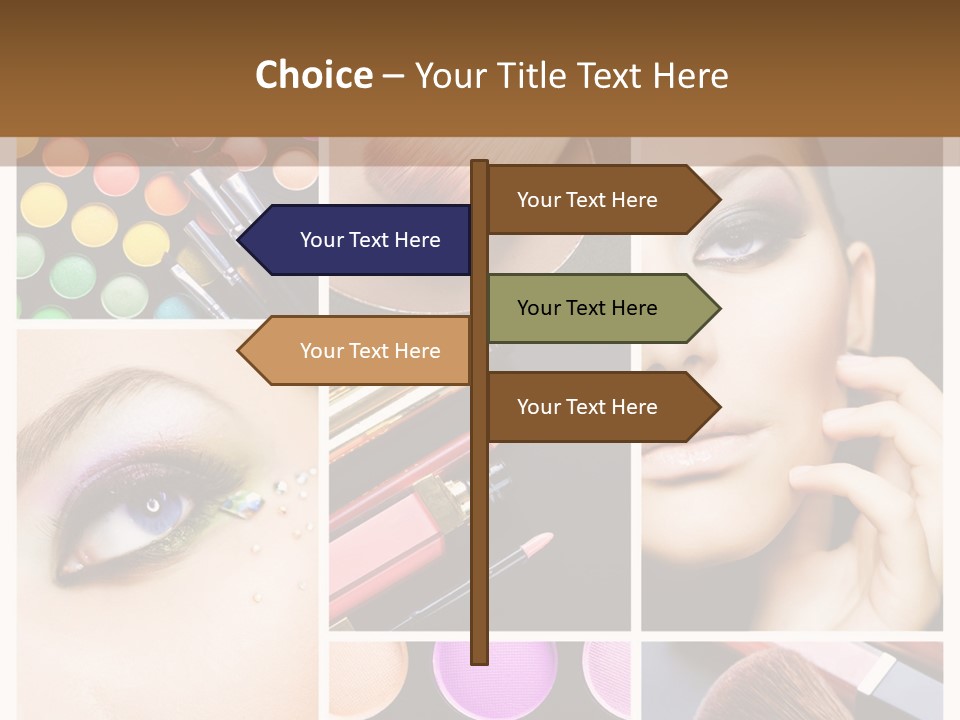 Back Three Arm PowerPoint Template